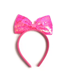 Sequin Bow Headband