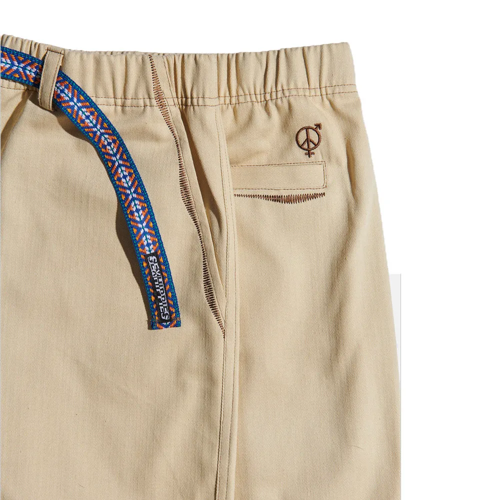 SexHippies Welder's Stitch Shorts Crème Brûlée