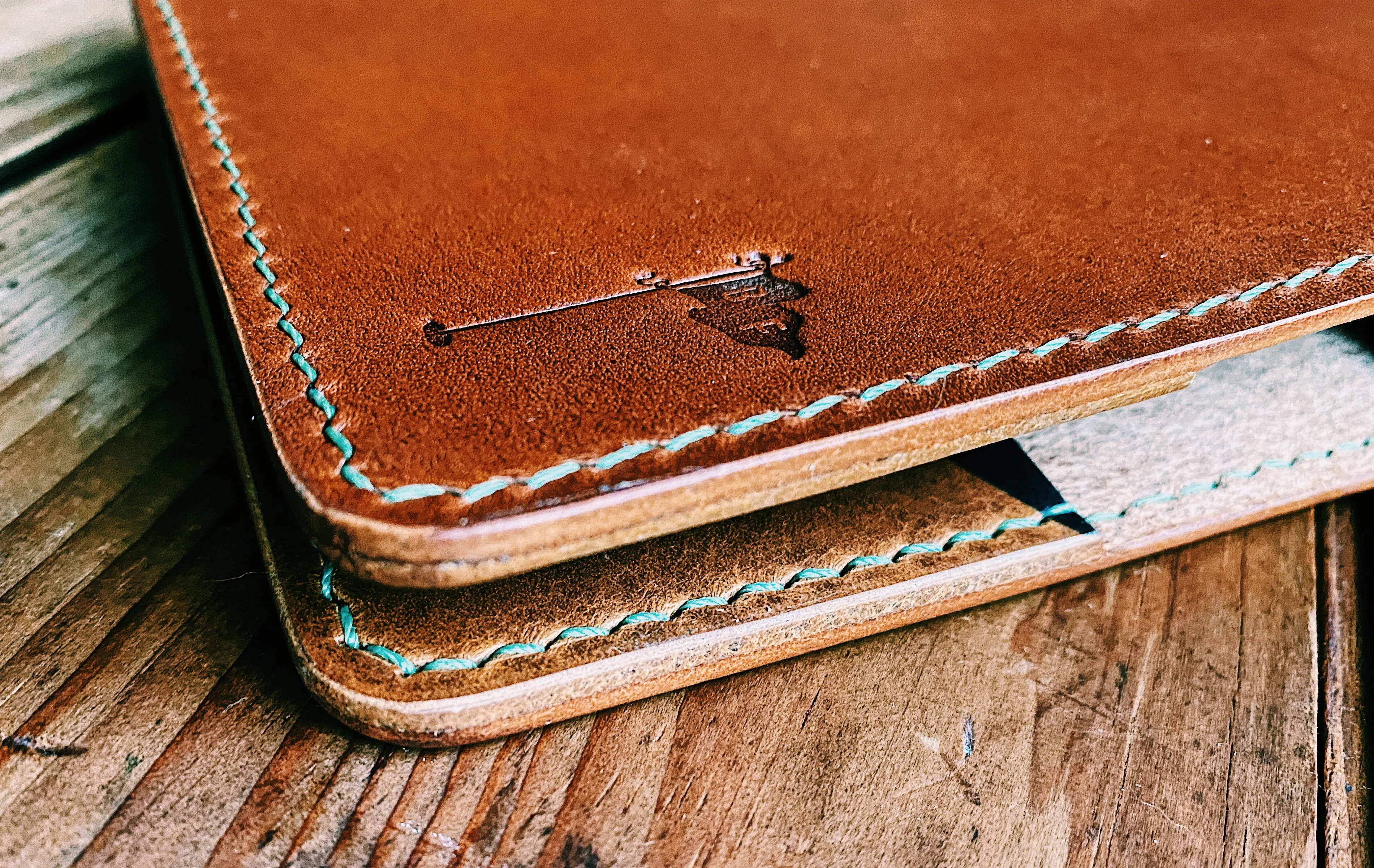 Single Barrel Collection  Yardage Book / Scorecard Holder in Buttero Chestnut / Camo