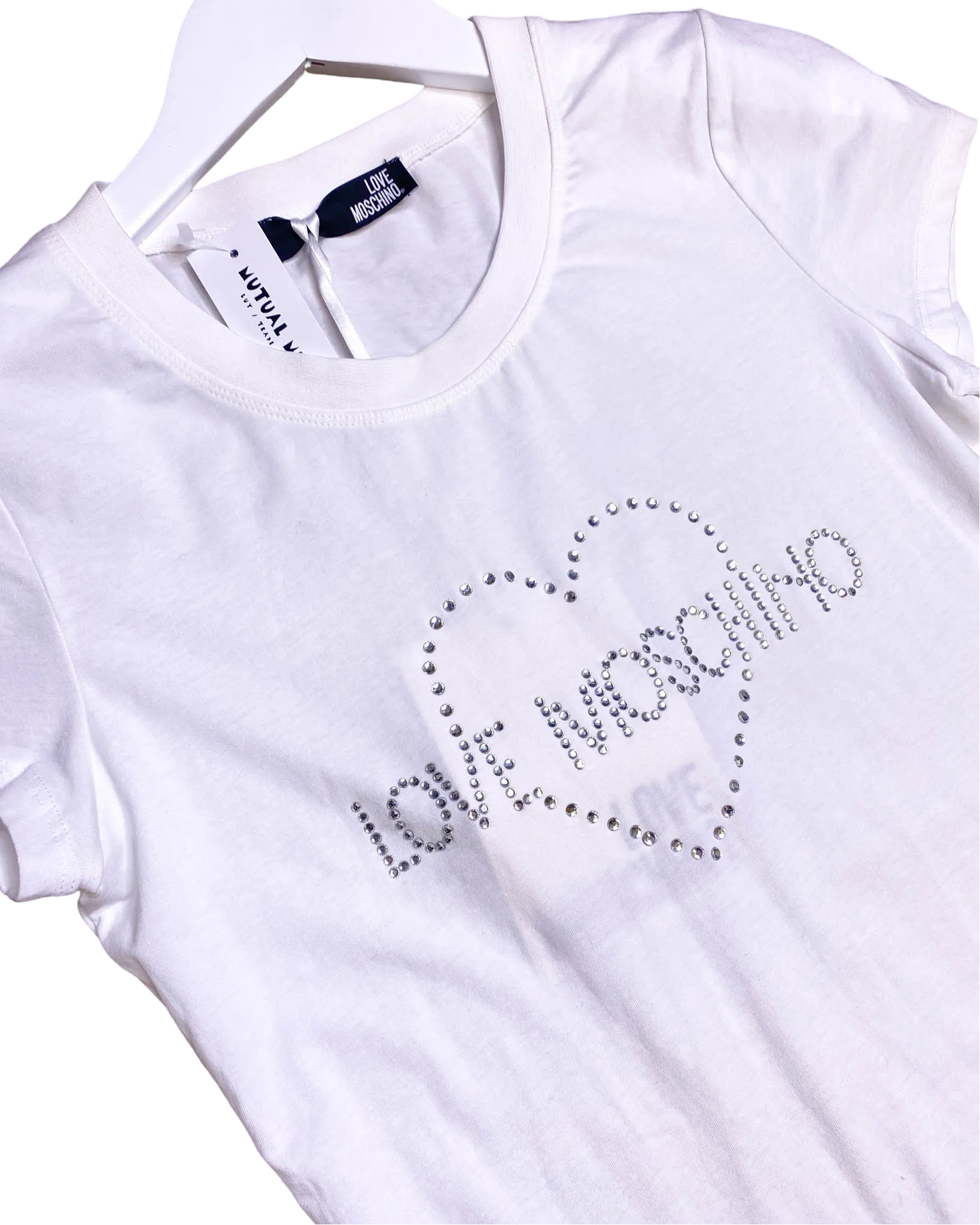 Size 6 - Love Moschino Diamanté Baby Tee