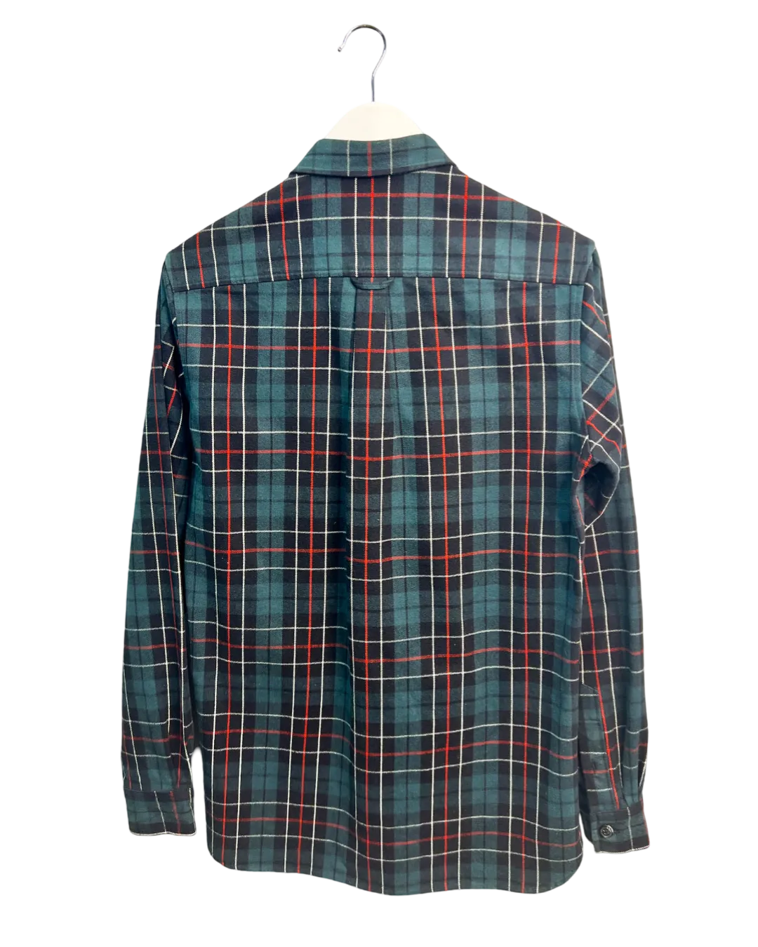 Size S - Wood Wood Green Flannel Button Up Shirt