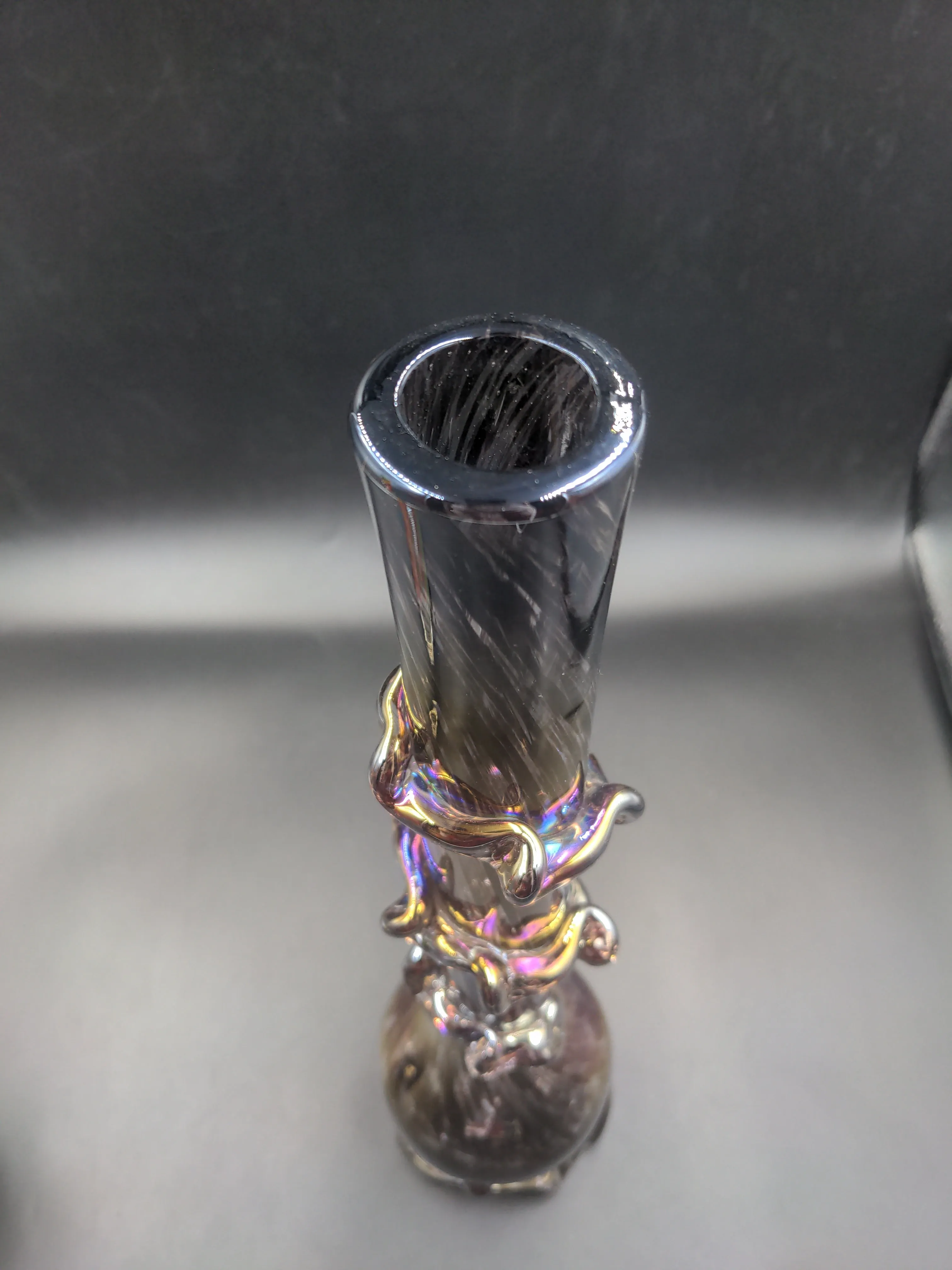 Soft Glass Water Pipe - Three Tone (15)