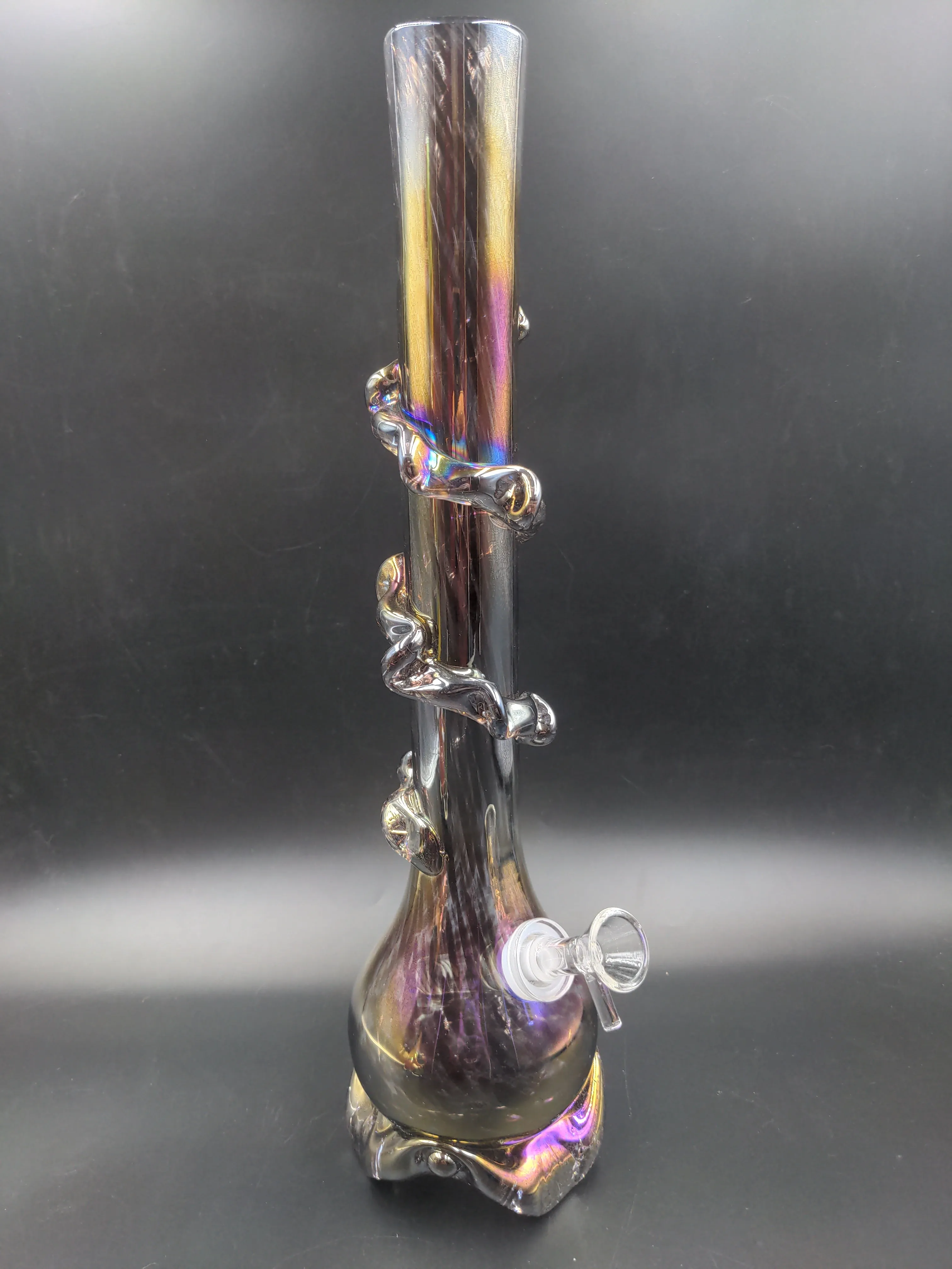 Soft Glass Water Pipe - Three Tone (15)