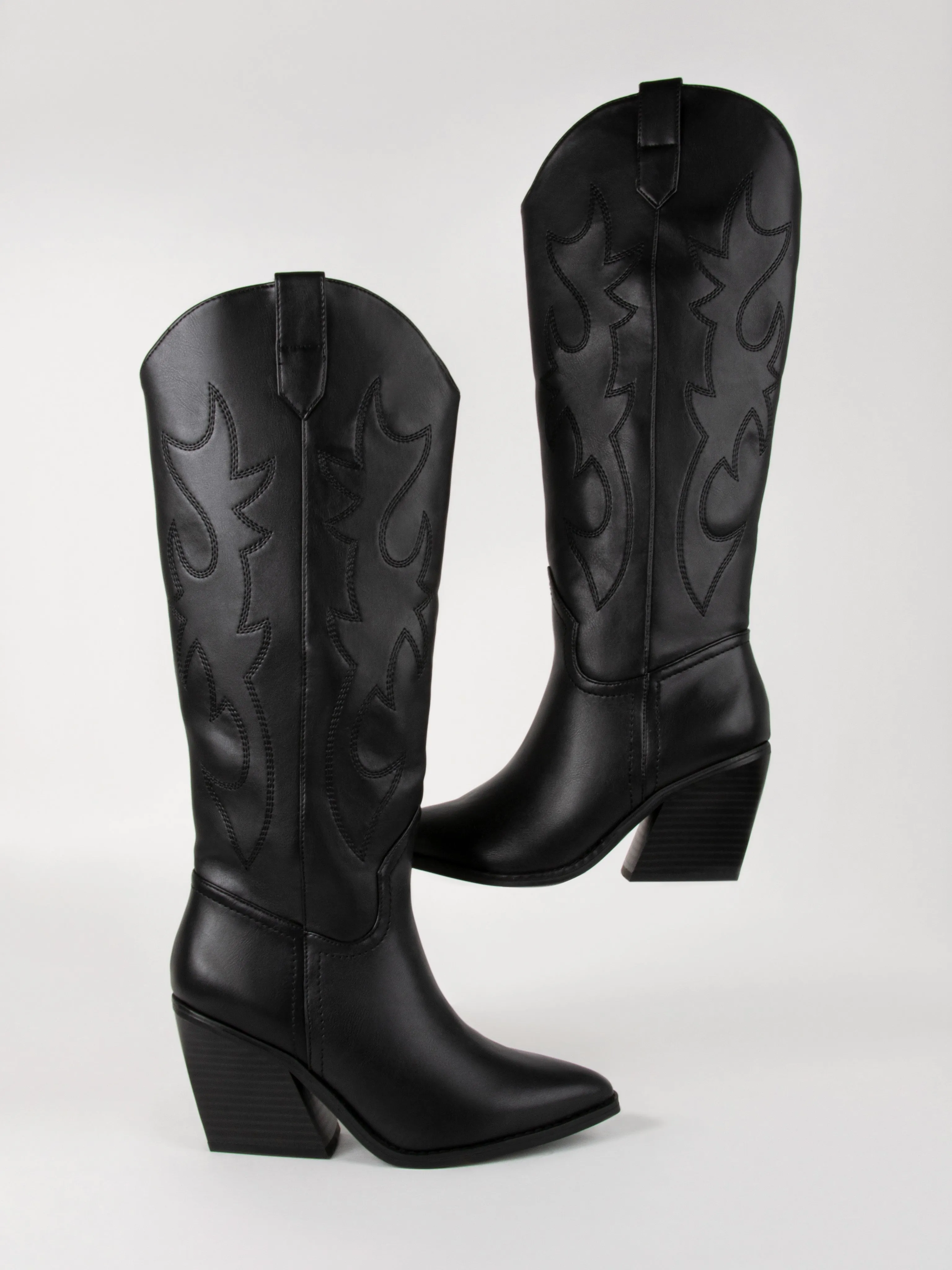 STEVE MADDEN Arizona Western Cowboy Boot