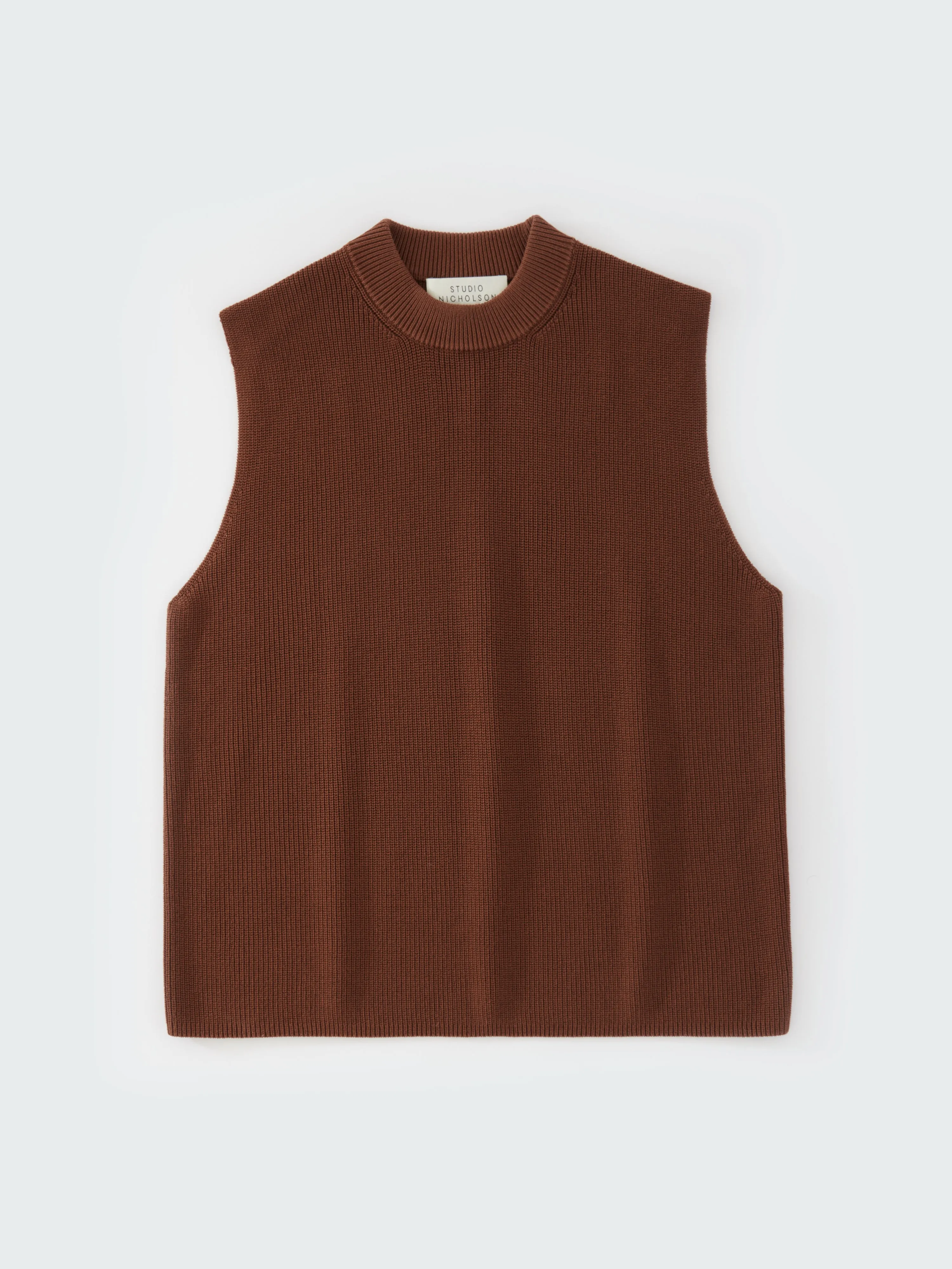 Sumire Top in Carob Brown