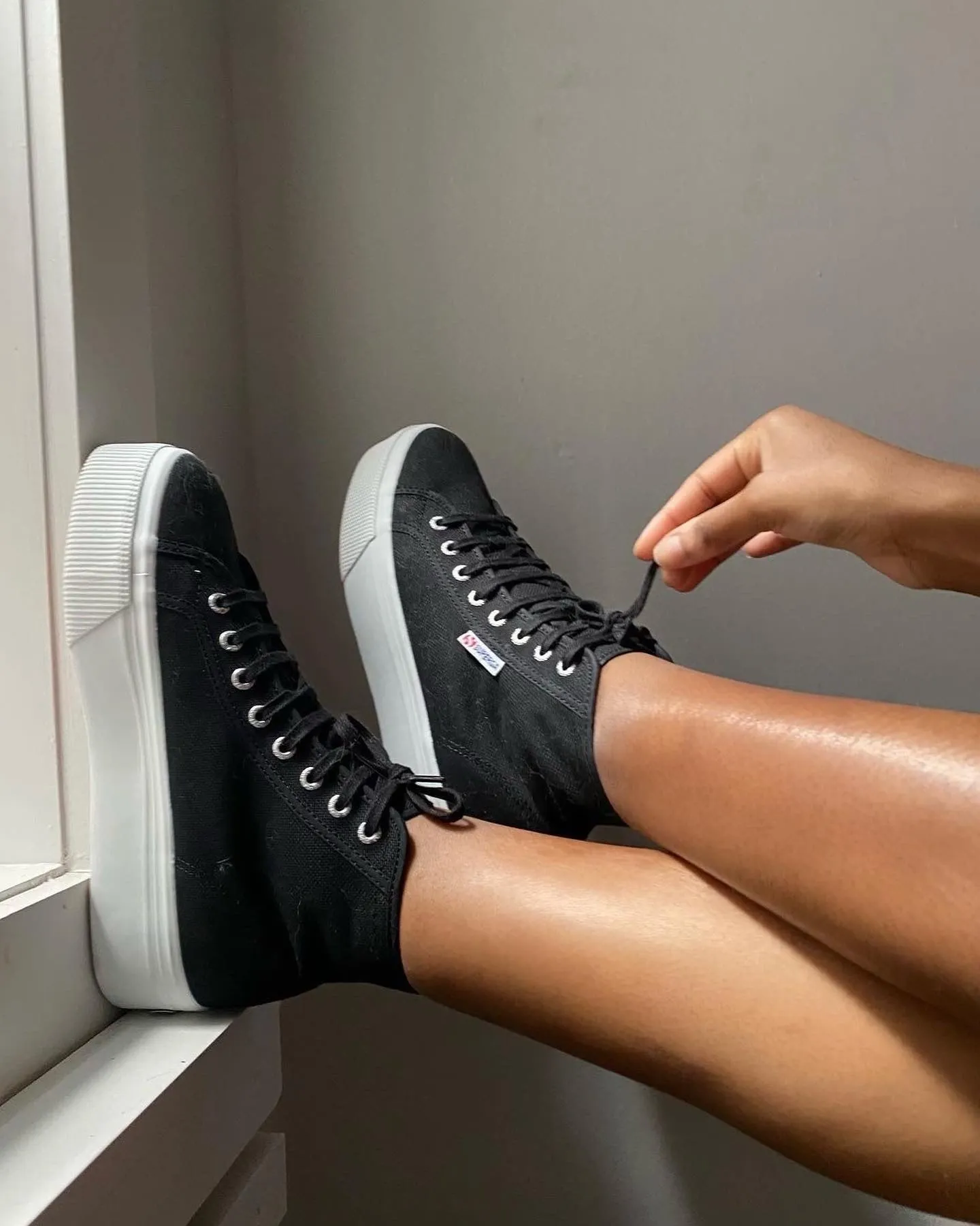 SUPERGA 2708 High Top Platform Sneaker