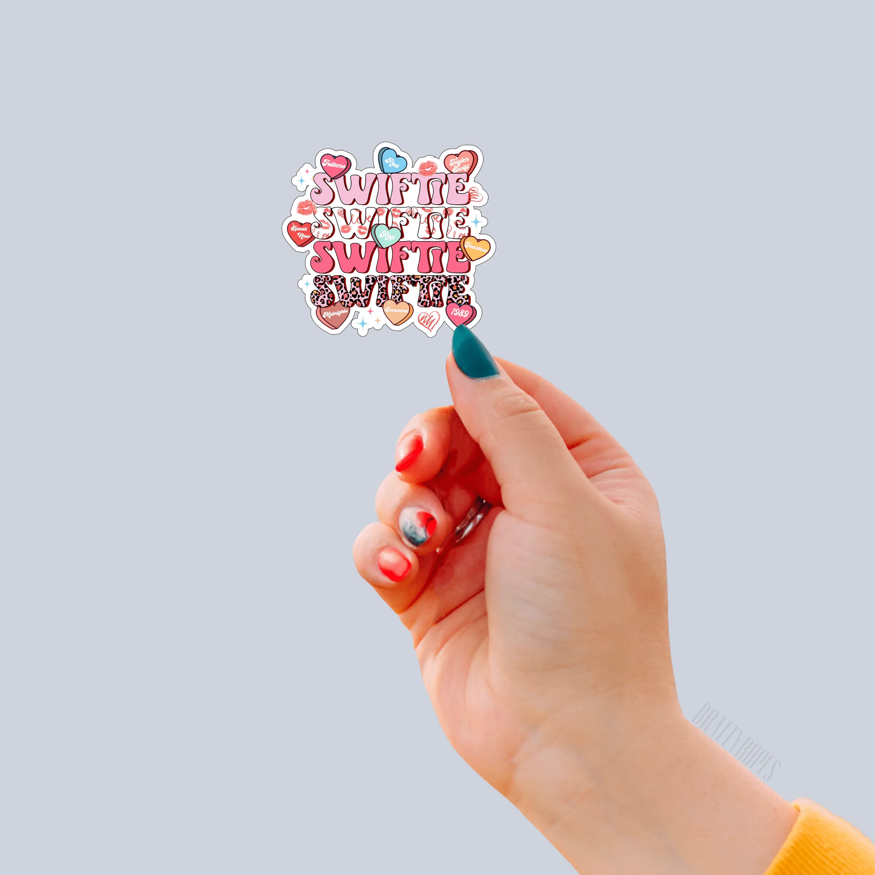 Taylor Swift Swiftie Candy Hearts Sticker | Eras