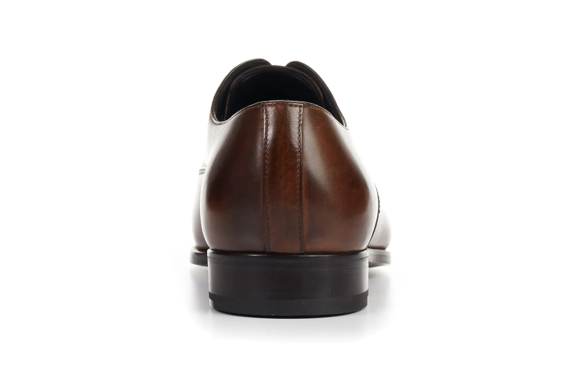 The Cagney III Cap-Toe Oxford - Marrone