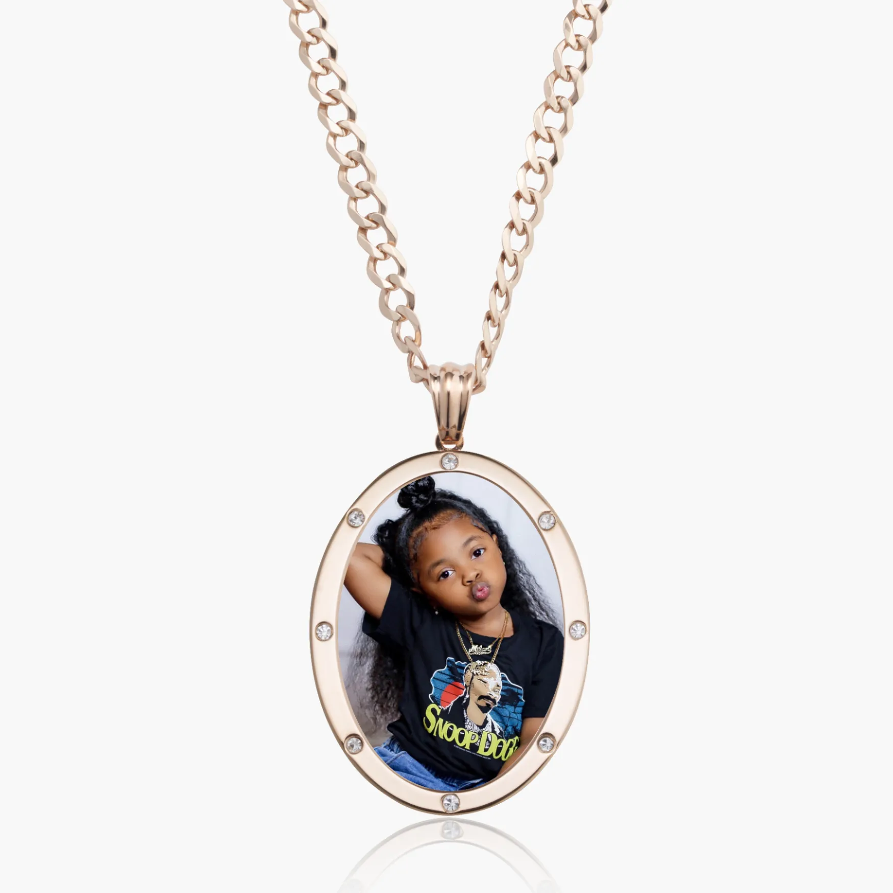 The High Polished Photo Pendant