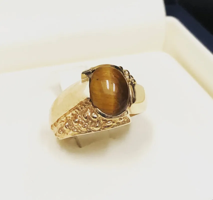 Tiger eye ring MR131