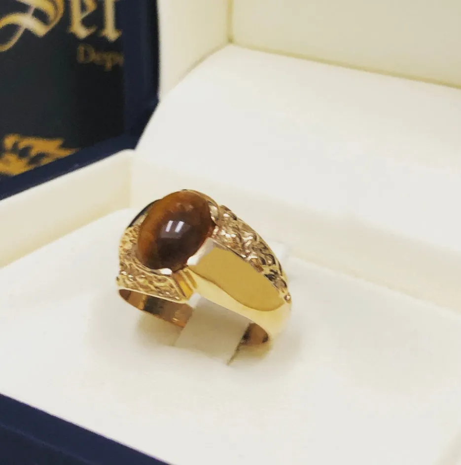 Tiger eye ring MR131