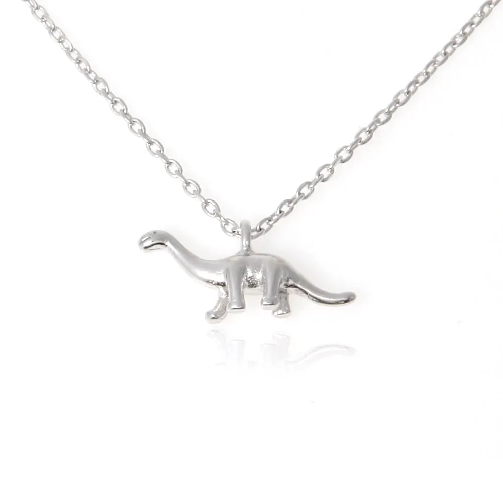 Tiny Brachiosaurus Necklace