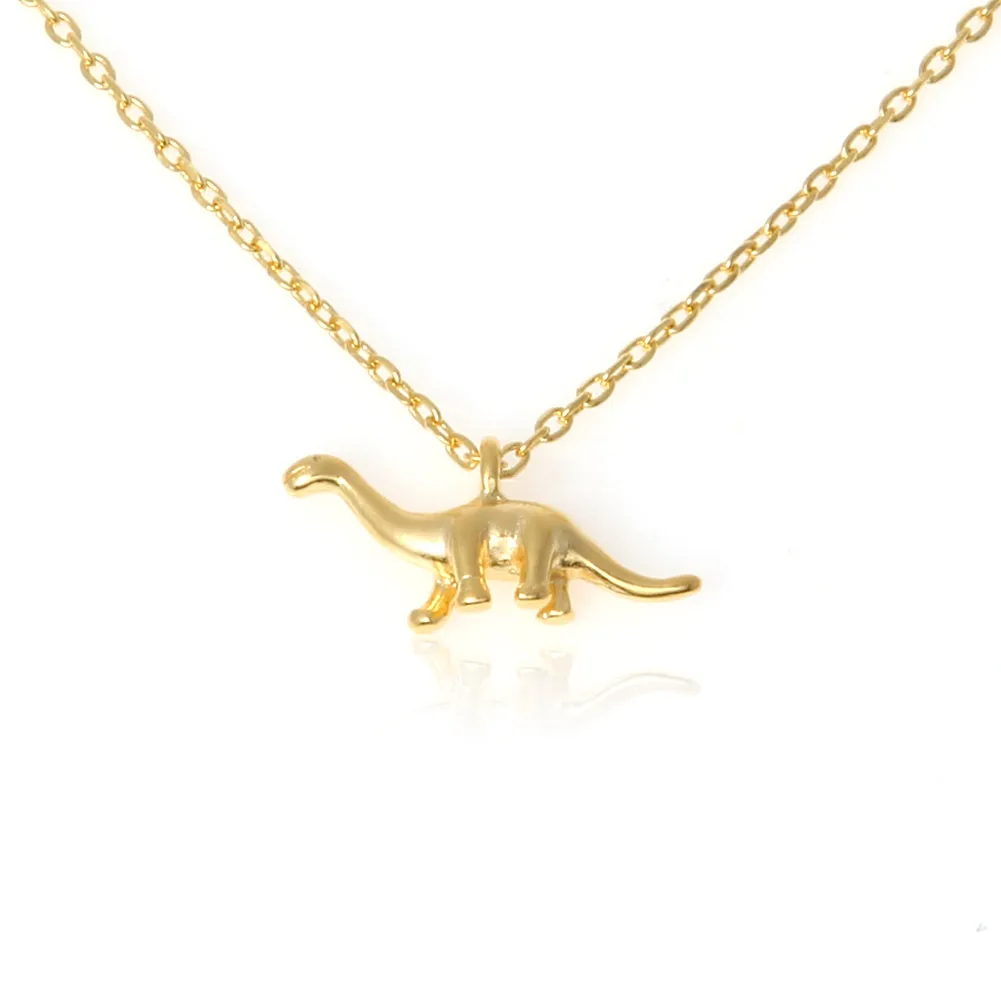 Tiny Brachiosaurus Necklace