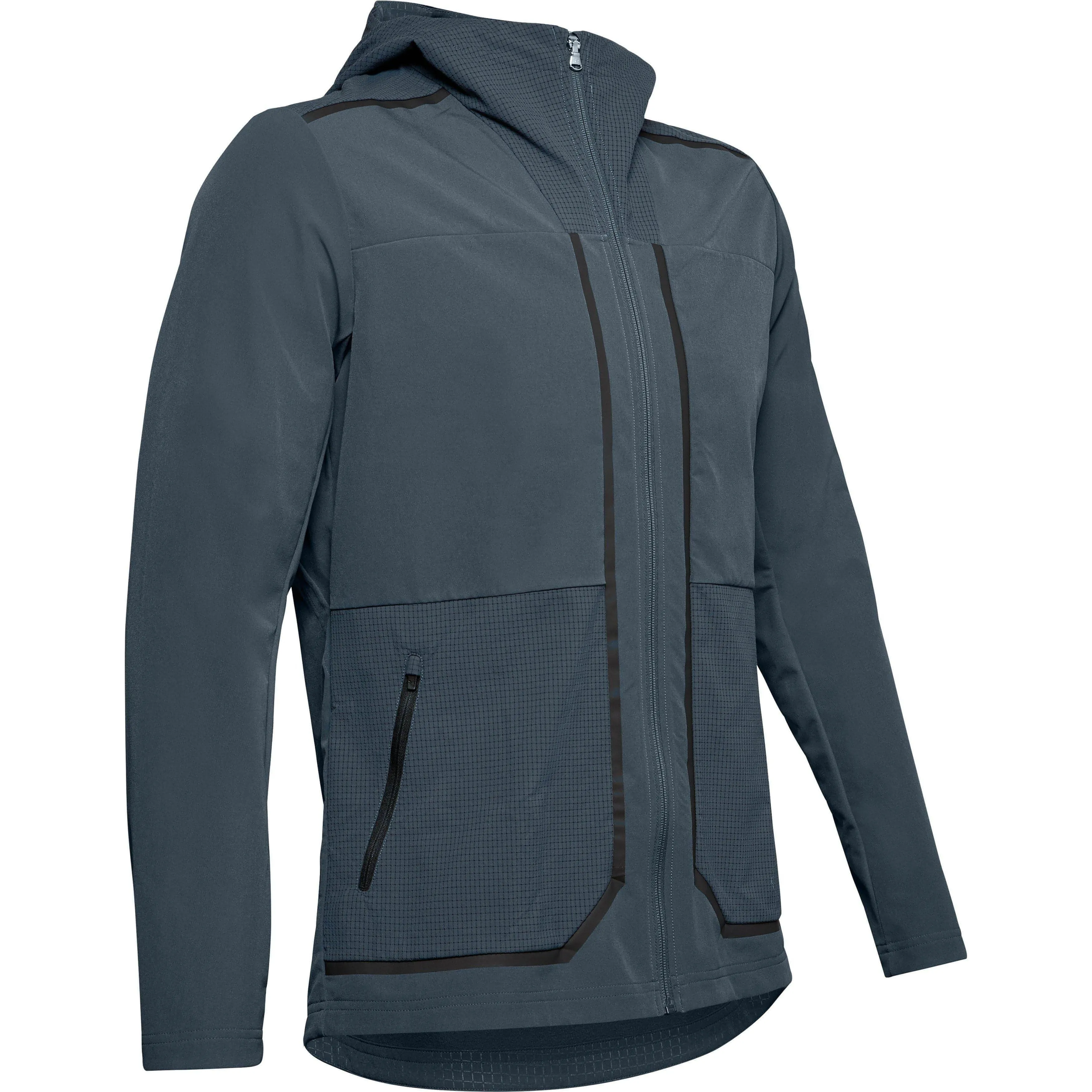 Under Armour Perpetual Mens Running Jacket - Grey