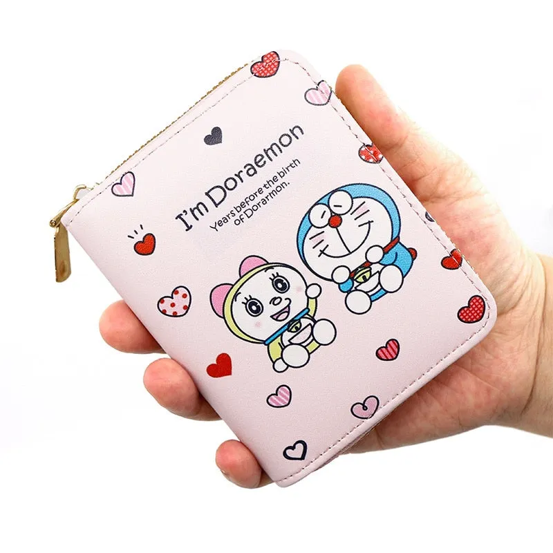 Wallet Doraemon  Coin Purse - Cute Cartoon Card Holder