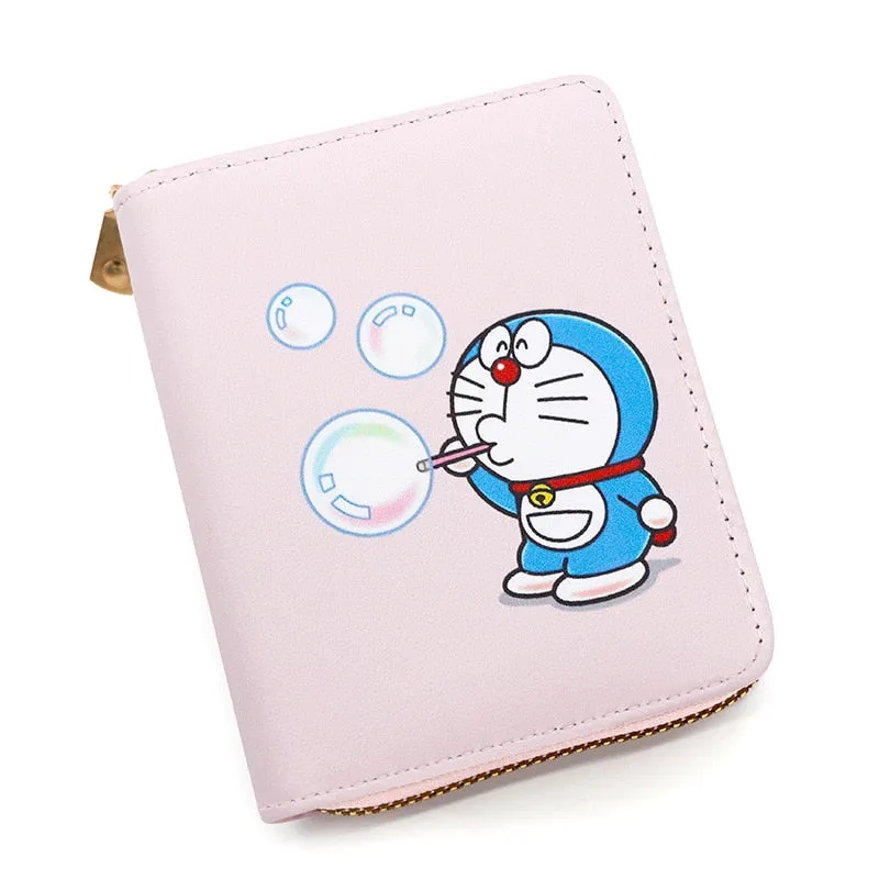 Wallet Doraemon  Coin Purse - Cute Cartoon Card Holder