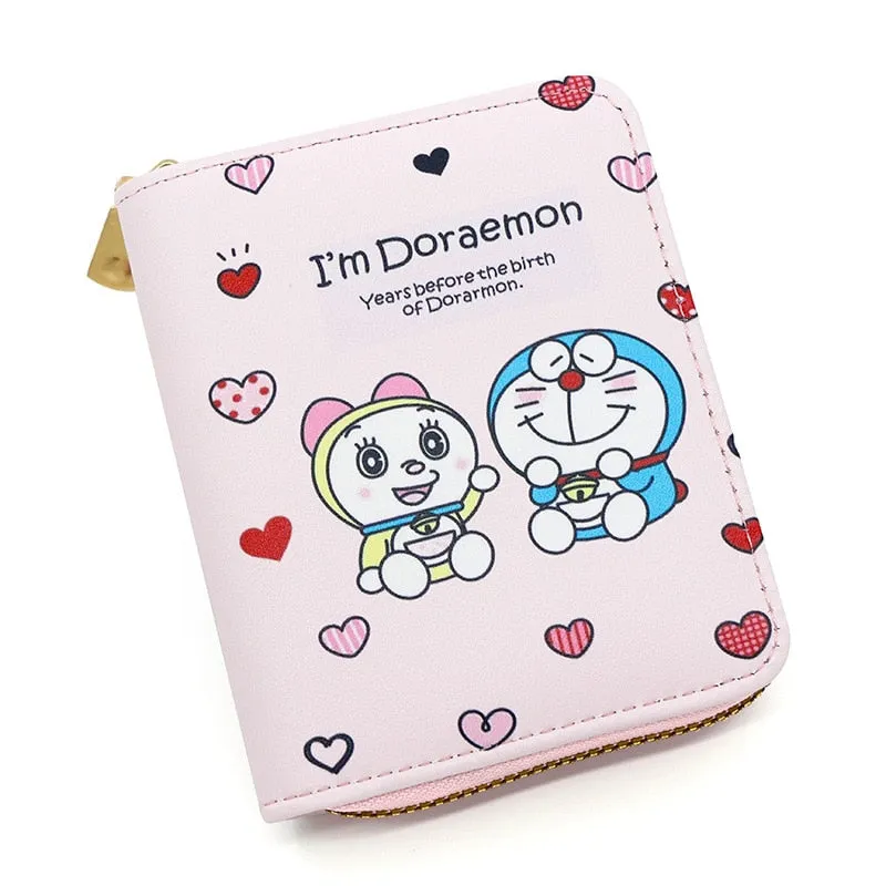 Wallet Doraemon  Coin Purse - Cute Cartoon Card Holder